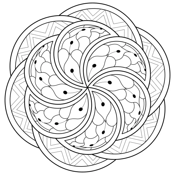Mandala 24 | Online omalovánky pro děti