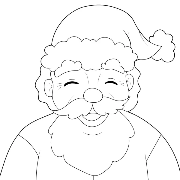 Santa Claus | Online omalovánky pro děti