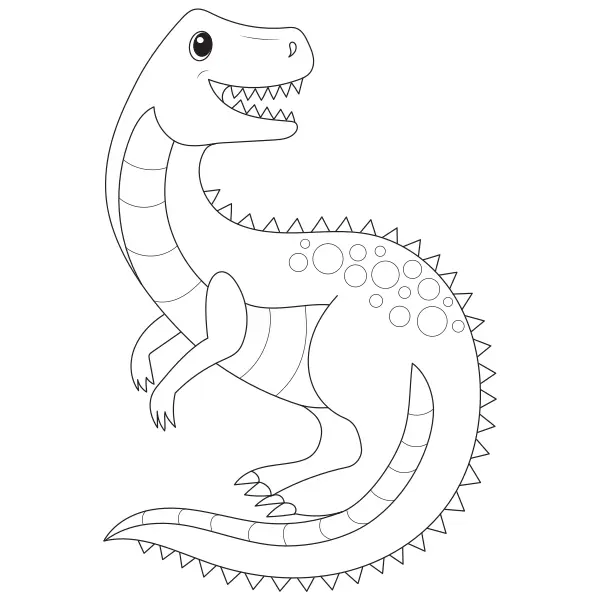 Dinosauř | Online omalovánky pro děti
