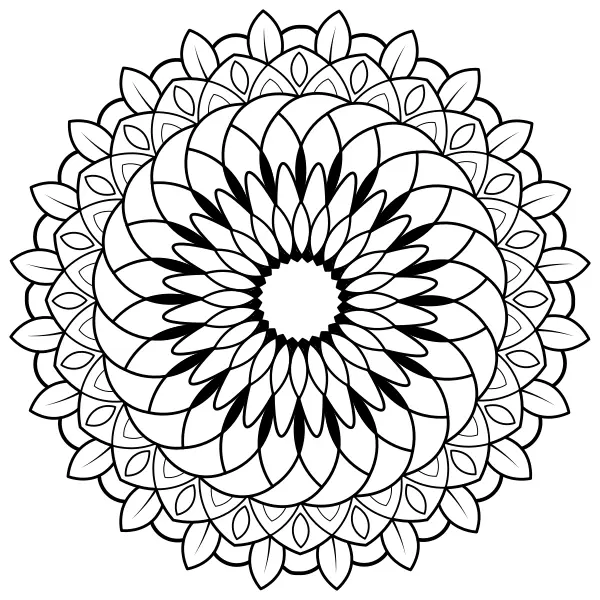 Mandala 51 | Online omalovánky pro děti