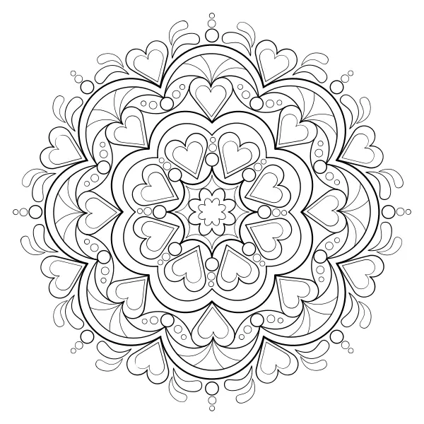 Mandala 57 | Online omalovánky pro děti