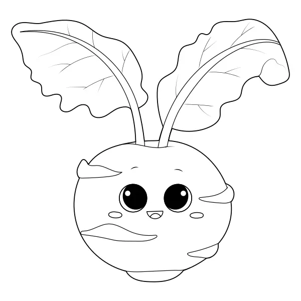 Kaleráb | Online omalovánky pro děti